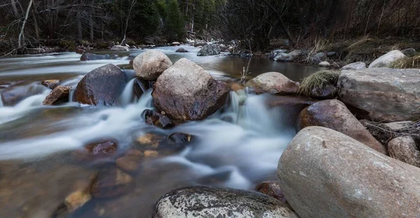 Landscape Middle Vrain Creek Raymond Colorado — Stock Photo, Image
