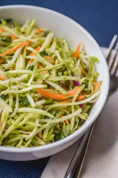 Mezcla Ensalada Col Fácil Saludable Con Vinagre Manzana —  Fotos de Stock