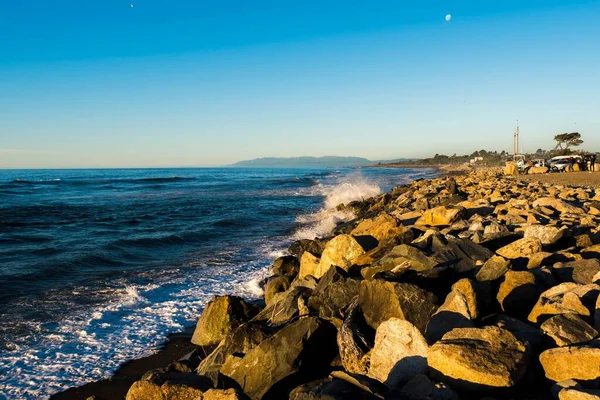 Las Rocas Playa Hokitika Con Mar South Island Nueva Zelanda —  Fotos de Stock