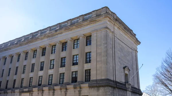 Viejo Edificio Blanco Nueva Jersey —  Fotos de Stock