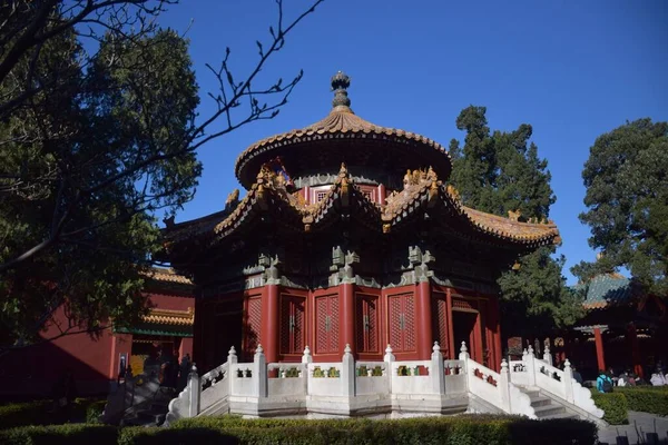 Beautiful Shot Traditional Temple Royal Garden Beijing China — Stock Photo, Image