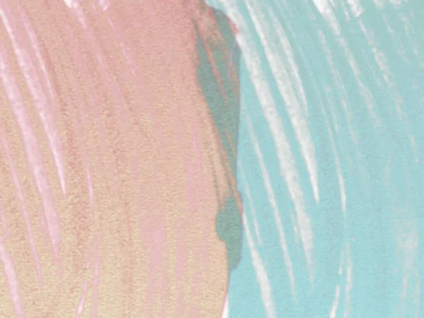 Podzielony Ekran Ilustracja Tło Różowy Teal — Zdjęcie stockowe