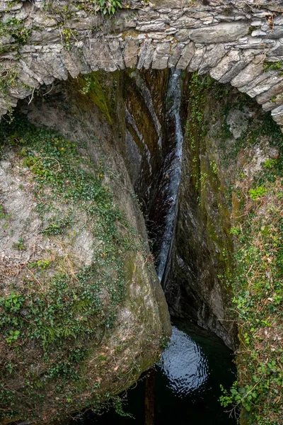 A shot of a natural water source