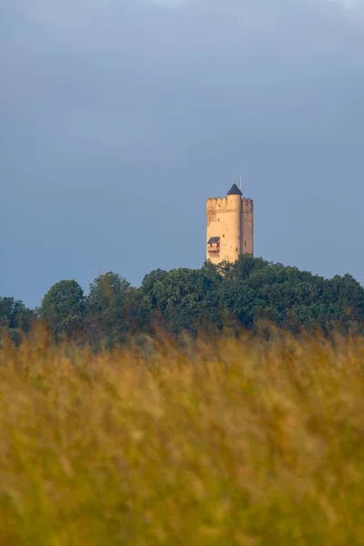 Vertical Shot Castle Olbruck Niederduerenbach Germany — Stock Photo, Image