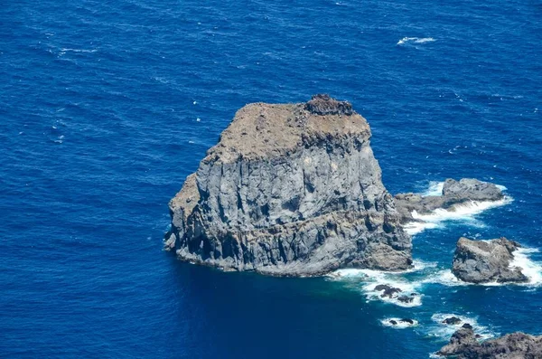 El Hierro Kanarya Adası İspanya'nın havadan görünümü