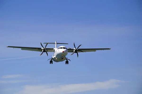 Famous Airport Skiathos Alexandros Papadiamantis Greece — Stock Photo, Image