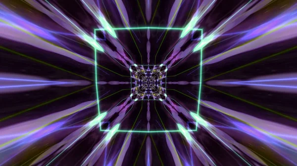 Ein Buntes Kaleidoskop Mandala Hintergrund Perfekt Für Tapeten — Stockfoto