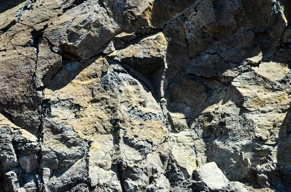 シームレスなカラードライ硬化火山溶岩テクスチャ — ストック写真