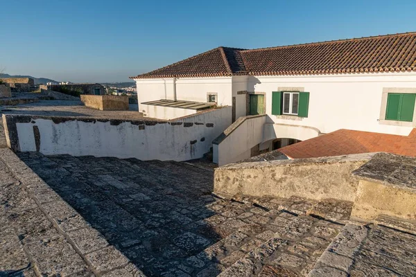 Sao Filipe Inn Het Sao Filipe Fort Gelegen Stad Setubal — Stockfoto