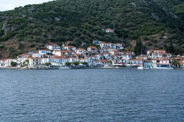 Agia Kyriaki Von Cruise Der Nähe Von Trikeri Griechenland — Stockfoto