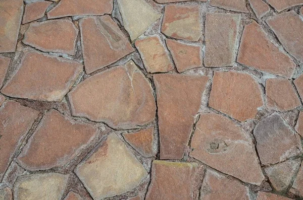 Vintage Old Brick Stone Wall Tekstura Tła — Zdjęcie stockowe