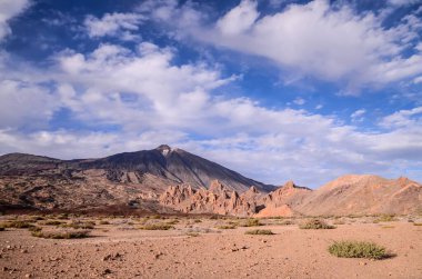 Tenerife 'deki Teide Ulusal Parkı Kanarya Adaları