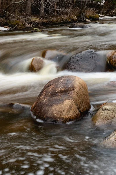 Landschaft Des Middle Vrain Creek Raymond Colorado — Stockfoto