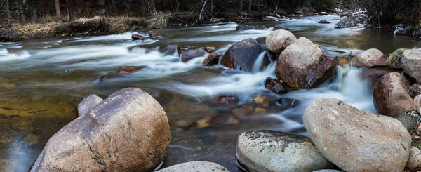 Landschap Van Midden Vrain Creek Raymond Colorado — Stockfoto