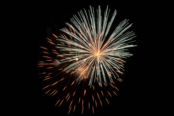 Beautiful Fireworks Independence Day — Stock Photo, Image