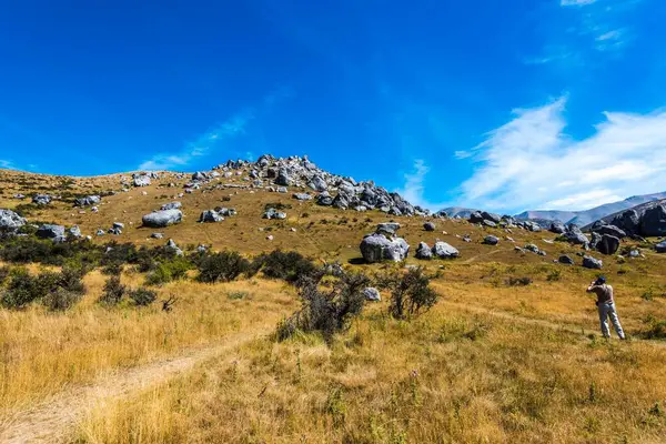 뉴질랜드 동굴의 아름다운 보호구 — 스톡 사진