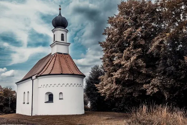 Kleien Kapelle Auf Dem Land Bayern — Photo