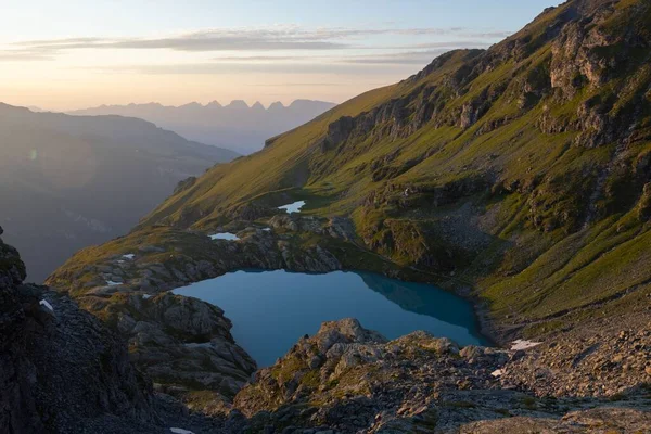 Beautiful View Lake Mountains — Stock Photo, Image