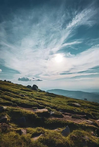 山の垂直ショット — ストック写真
