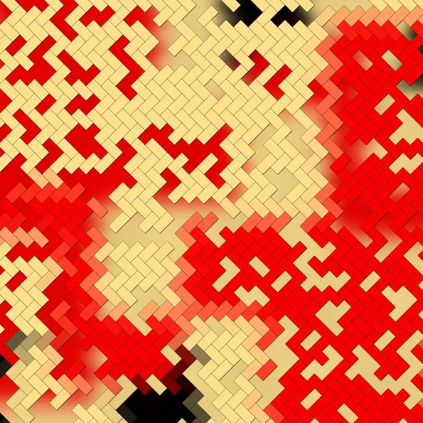 Abstrakte Mehrfarbige Low Poly Mosaik Sechseck Stil Hintergrund Hell Geometrisch — Stockfoto
