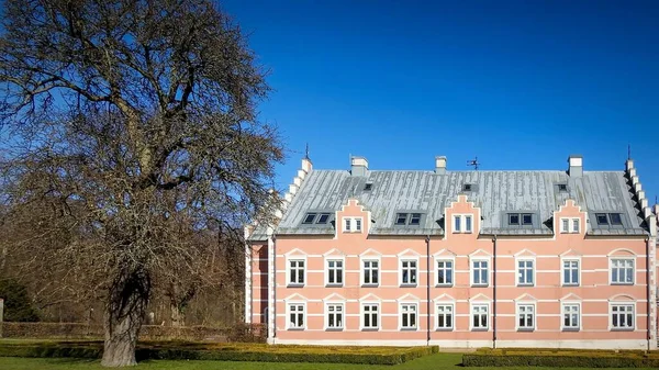 Helsingborg Daki Eski Bir Palsjo Kalesi Nin Güzel Bir Fotoğrafı — Stok fotoğraf