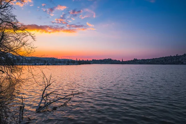 Het Meer Van Luzern Een Meer Centraal Zwitserland Het Vierde — Stockfoto