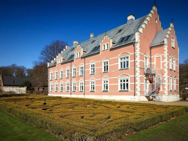 Eine Schöne Aufnahme Eines Alten Palsjo Schlosses Helsingborg — Stockfoto