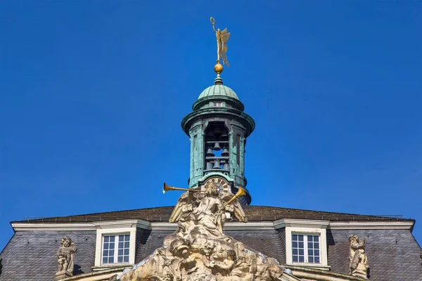 Dach Zabytkowego Budynku Munster Niemcy — Zdjęcie stockowe
