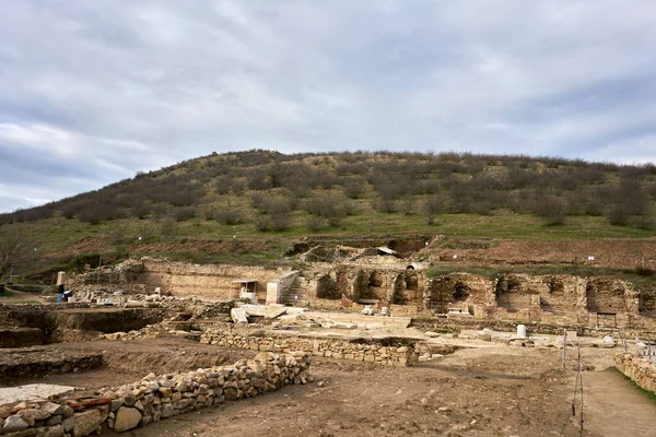 Paysage Unique Dans Région Ancienne Ville Avec Les Ruines — Photo