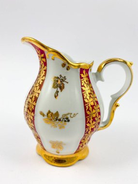 Eski bir vazonun dikey görüntüsü.