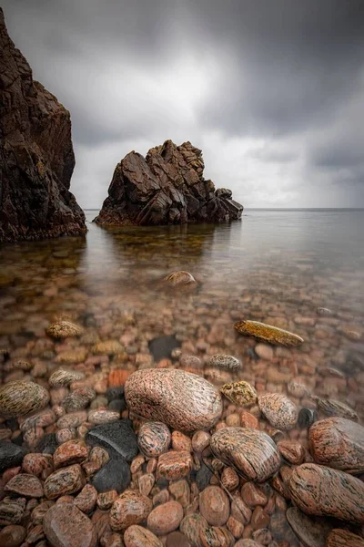 Enseada Josefinelust Reserva Natural Kullaberg Suécia — Fotografia de Stock