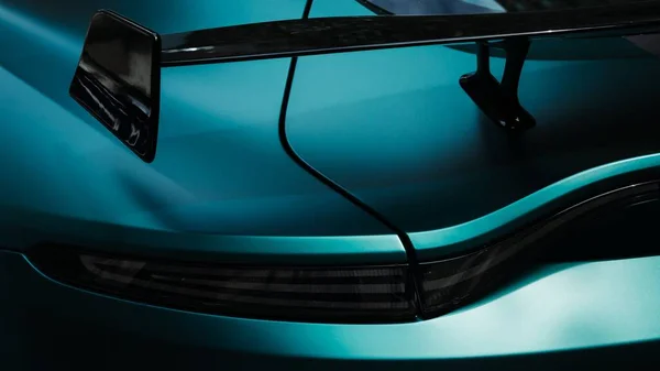Eine Nahaufnahme Der Rückleuchten Des Aston Martin Vantage — Stockfoto