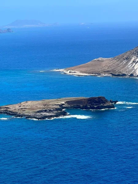 Piękny Pejzaż Morski Nad Wyspami — Zdjęcie stockowe