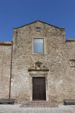 An ancient church in Grottole, a village in the Basilicata region, Italy.