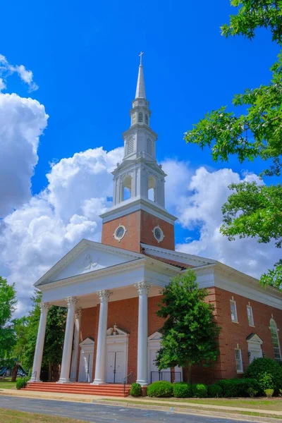 Eine Flache Aufnahme Der Kirche Anderson United Staes — Stockfoto