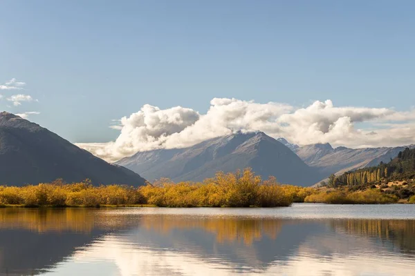 Krásný Záběr Jezera Wakatipu Novém Zélandu — Stock fotografie