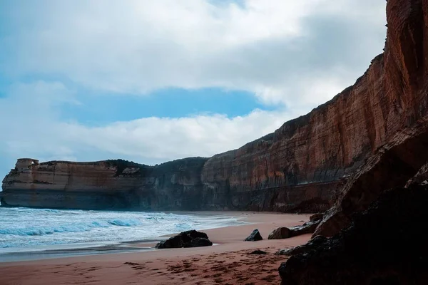 Uma Vista Panorâmica Great Ocean Road Austrália — Fotografia de Stock