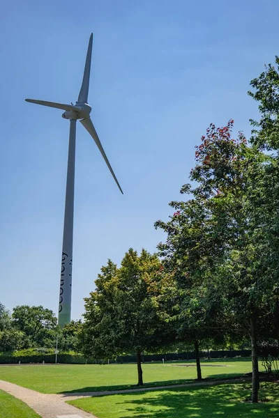 Renewable Electricity Wind Turbine Windmill — Stock Photo, Image