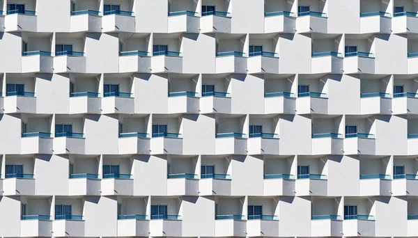 Bezproblémový Vzor Moderních Obytných Domů Španělsku — Stock fotografie