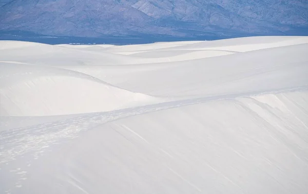 Eine Wunderschöne Landschaft Aus Weißem Sand Sonnenlicht — Stockfoto
