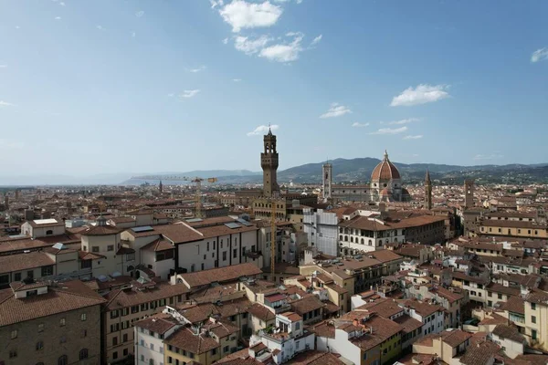 Vzdušné Město Florencie Katedrála Santa Maria Del Fiore Dálce — Stock fotografie