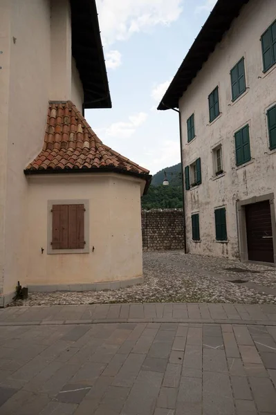 Friuli Venezia Giulia Udine Deki Venzone Köyünün Manzarası — Stok fotoğraf