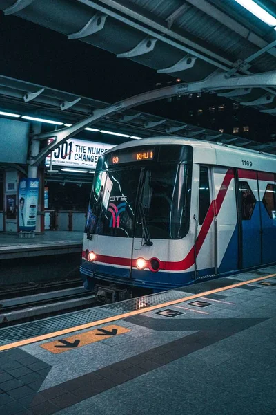 Bangkok Metrosunun Dikey Çekimi Tayland — Stok fotoğraf