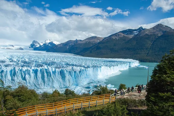 Παγετώνας Perito Moreno Στο Εθνικό Πάρκο Los Glaciares Αργεντινή — Φωτογραφία Αρχείου