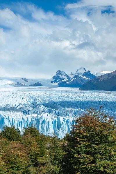 Perito Moreno Gleccser Los Glaciares Nemzeti Parkban Argentínában — Stock Fotó