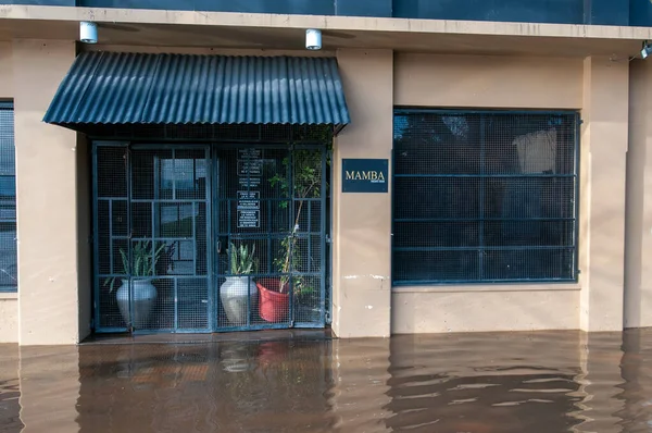 View Streets San Antonio Areco Floods Buenos Aires Argentina — Stock Photo, Image