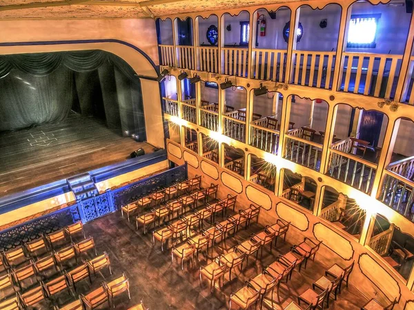 位于米纳斯吉拉斯州萨巴拉市的历史建筑 萨巴拉歌剧院 — 图库照片