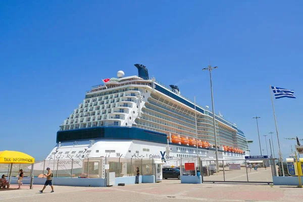 Celebrity Reflection Crucero Crucero Fantástico Con Magníficos Balcones Siete Plantas — Foto de Stock