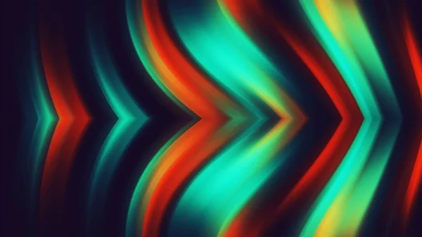 Абстрактный Красочный График Движения Угла Поляризации Вибрации Тёмном Фоне — стоковое фото