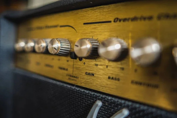 Een Combo Versterker Voor Elektrische Gitaar — Stockfoto